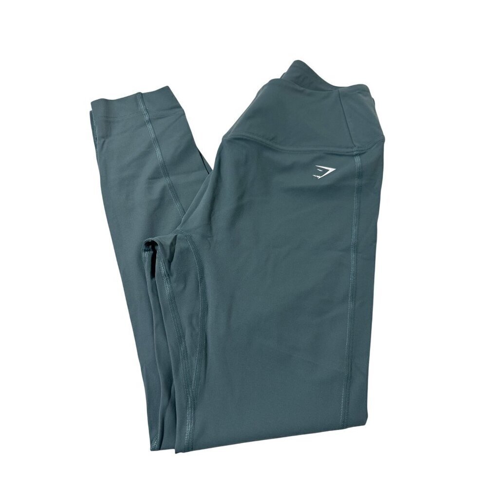 Gymshark Crossover Leggings Thunder Blue NWT